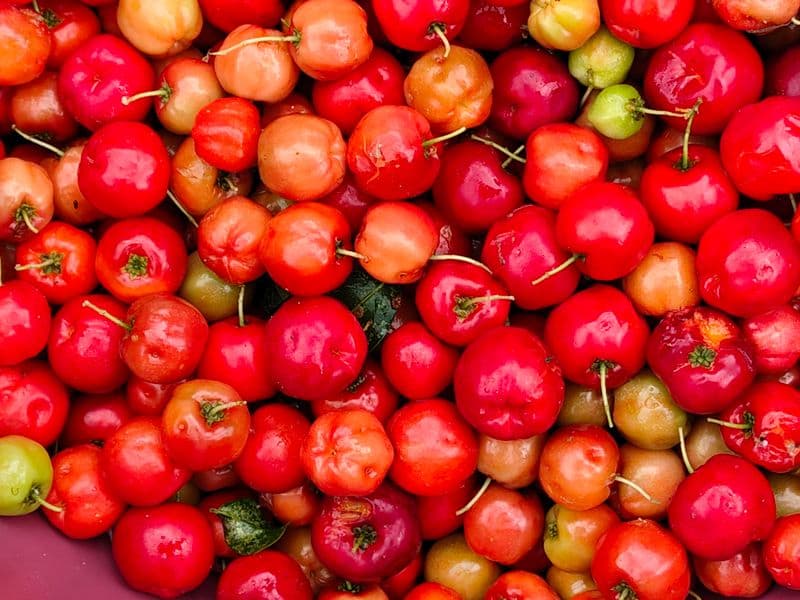 Acerola (West Indian cherry), raw