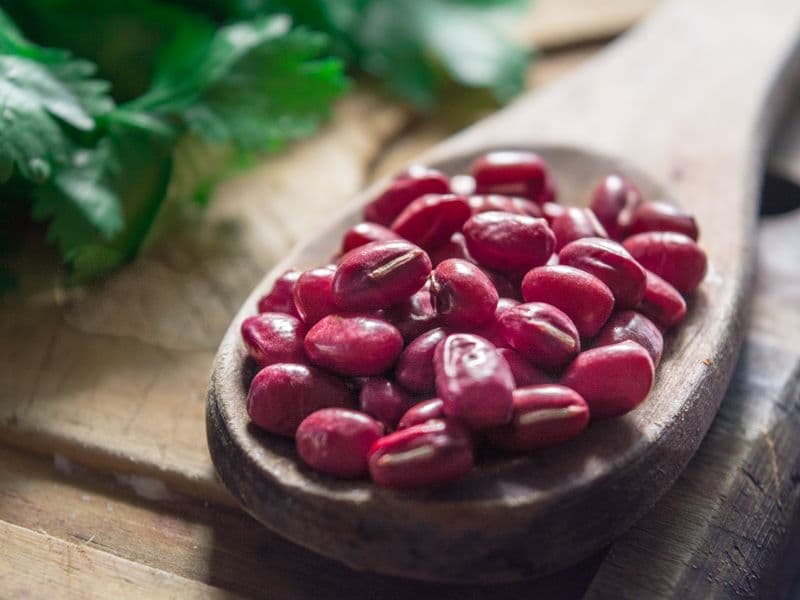 Adzuki beans, cooked