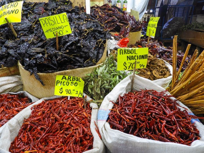 Ancho peppers, dried