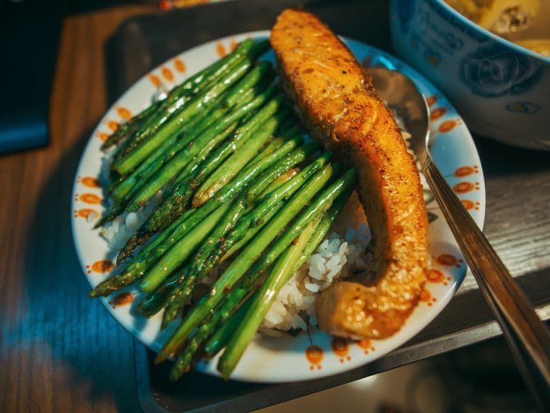 Asparagus, cooked