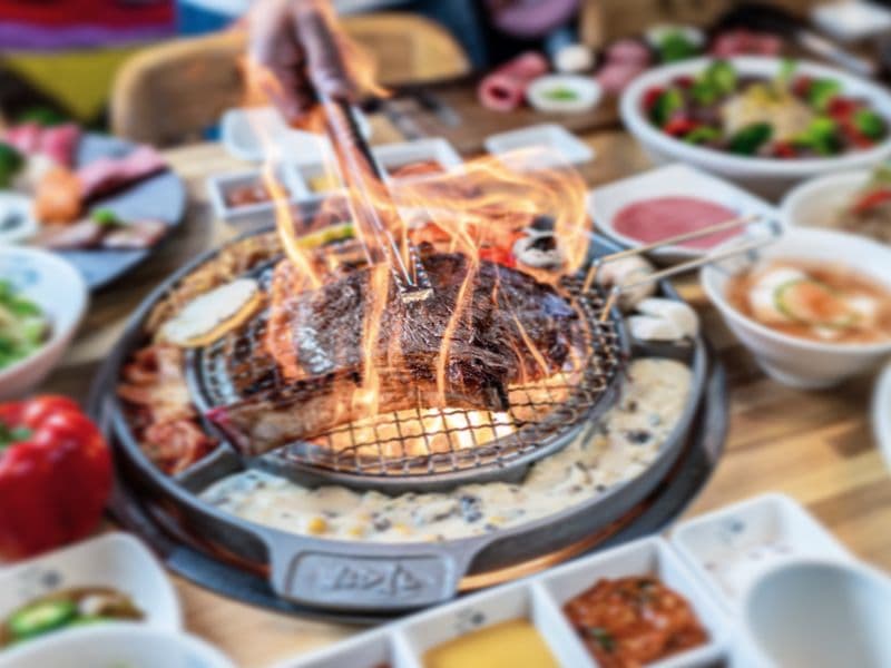 Beef eye of round, cooked