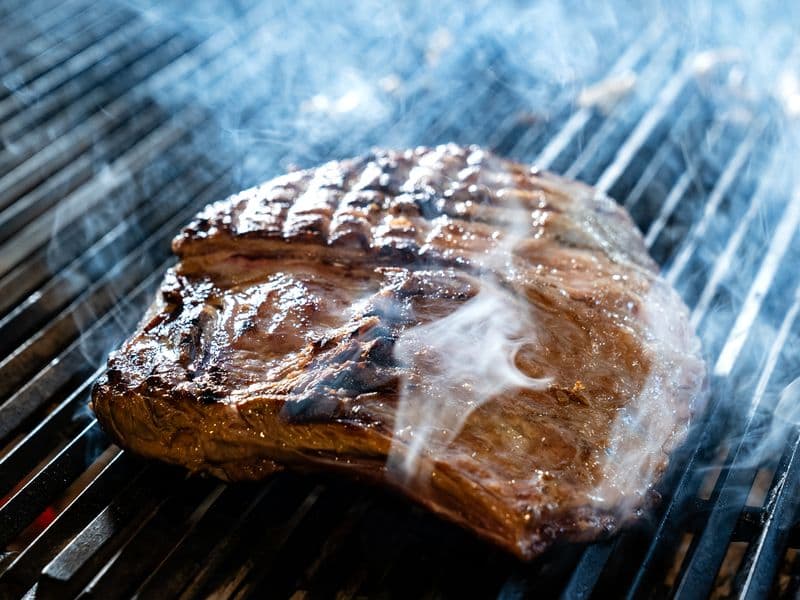 Beef tri-tip, cooked