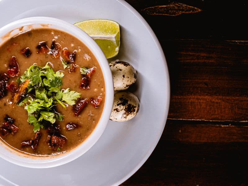 Black bean soup