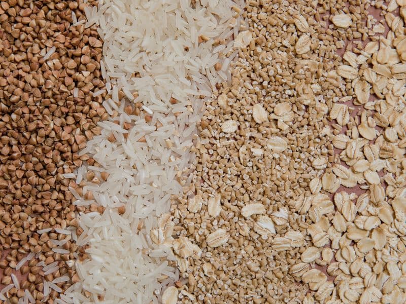 Buckwheat groats, dry