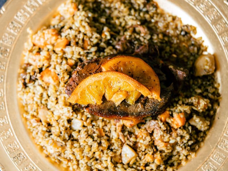 Bulgur, cooked