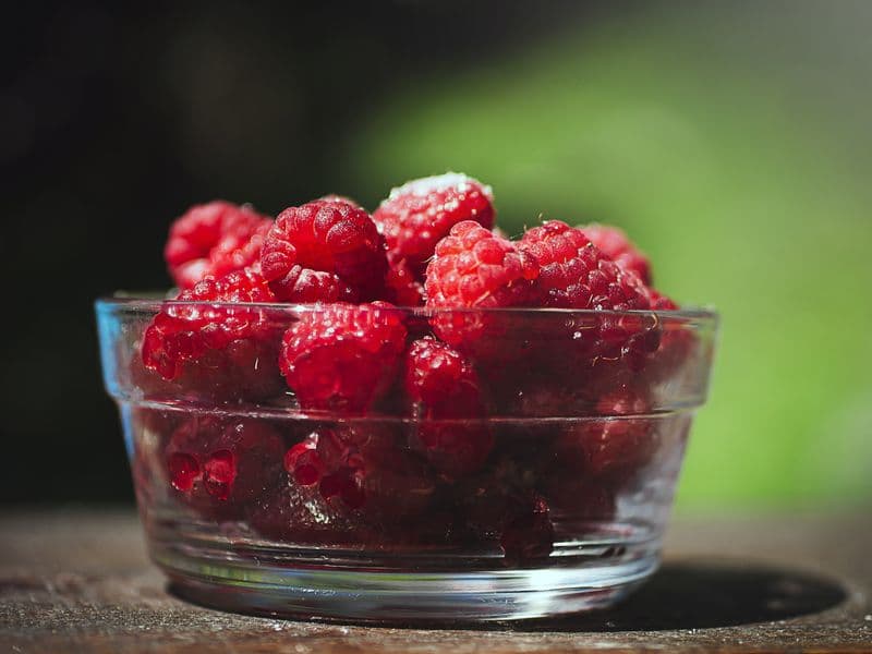 Raspberries, canned