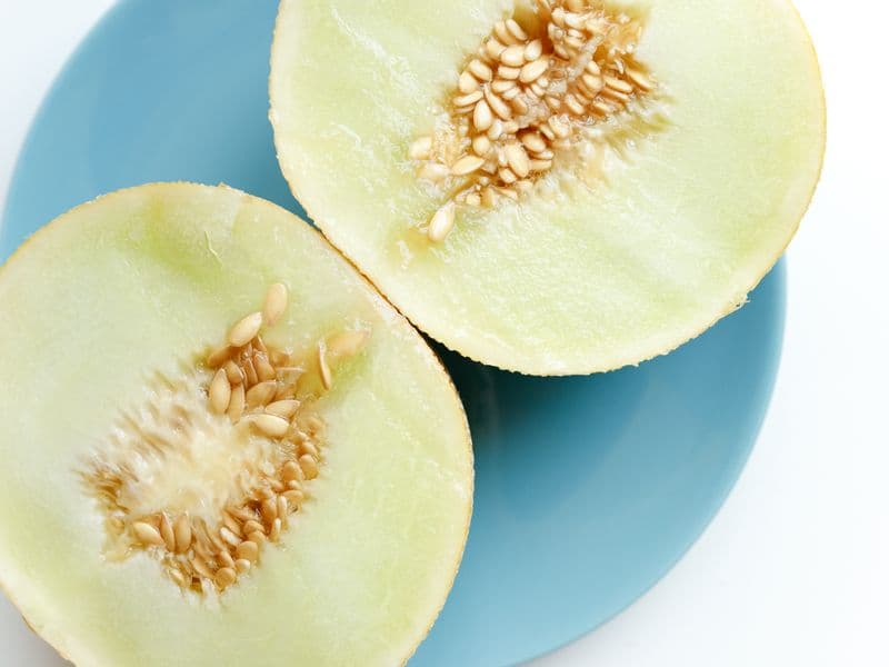 Cantaloupe, raw