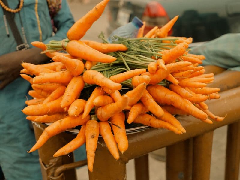 Carrots, cooked