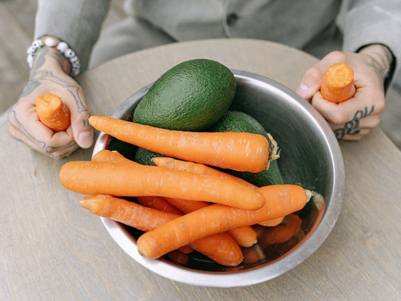 Carrots, frozen, cooked