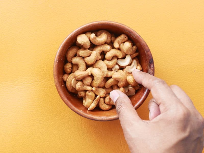 Cashews, dry roasted