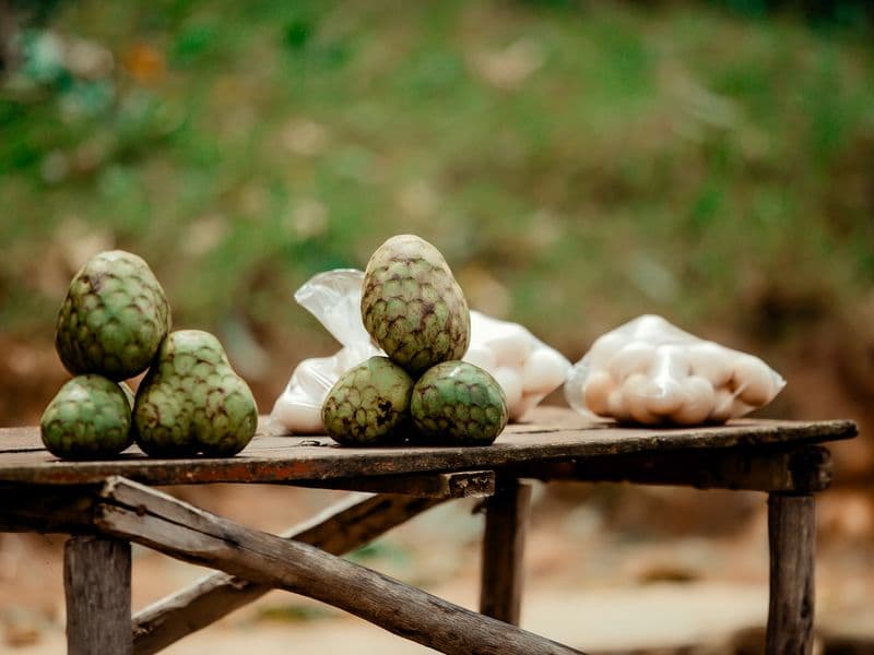 Cherimoya, raw