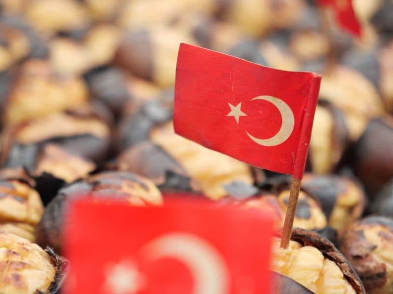 Chestnuts, boiled