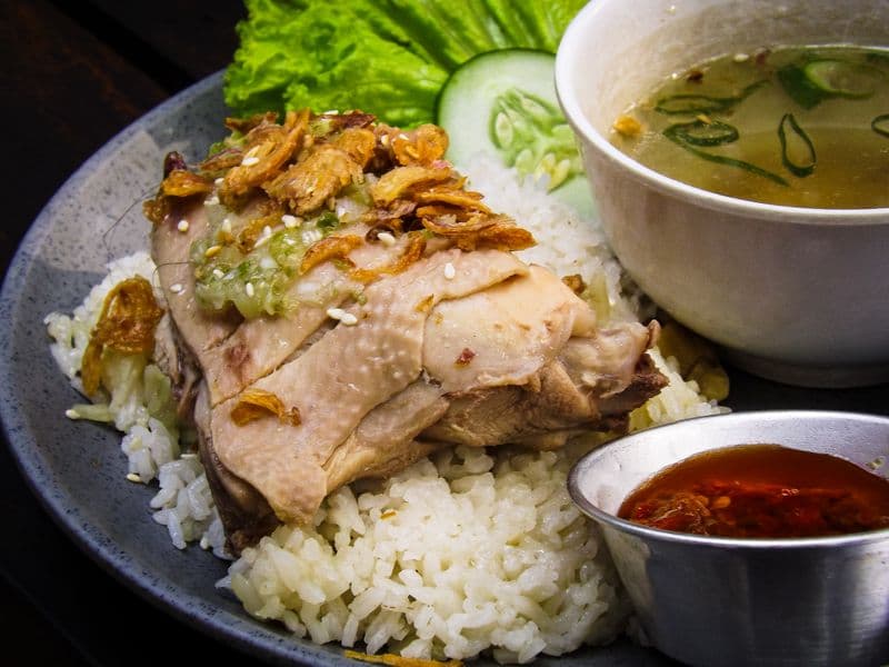 Chicken and rice soup