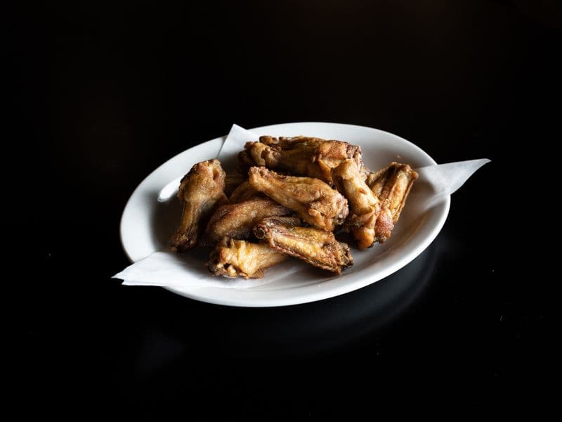 Chicken wing, cooked