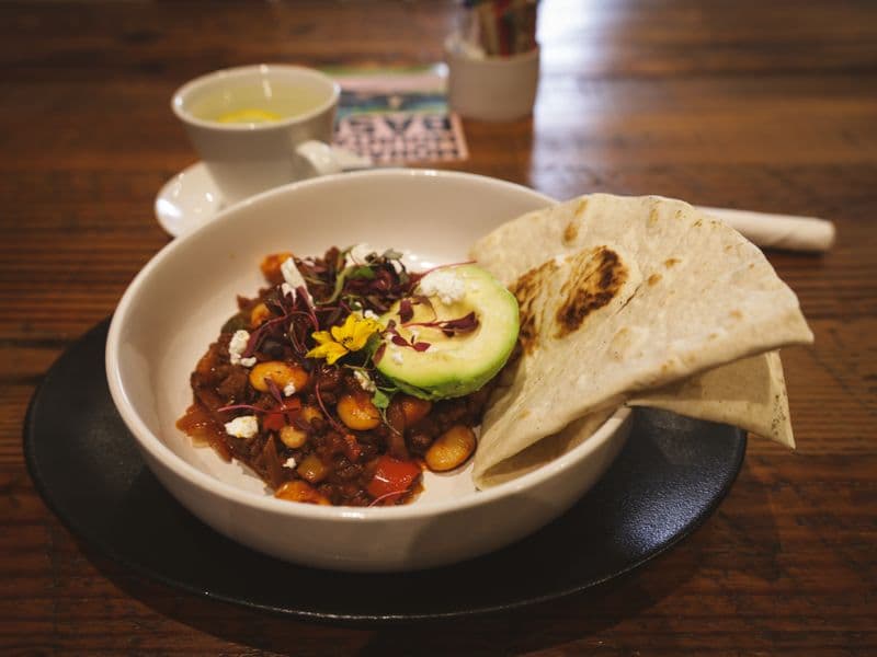 Chili con carne with beans