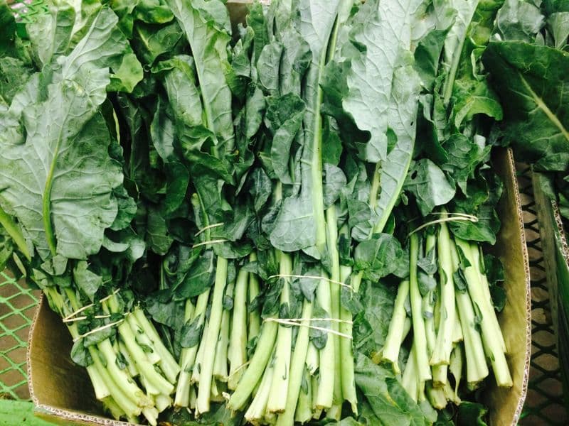 Collard greens, raw