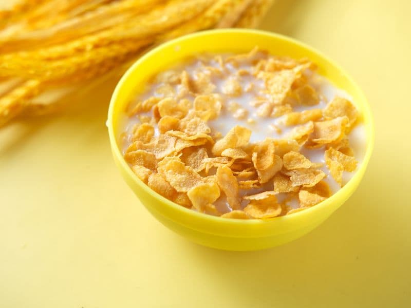 Corn flakes cereal
