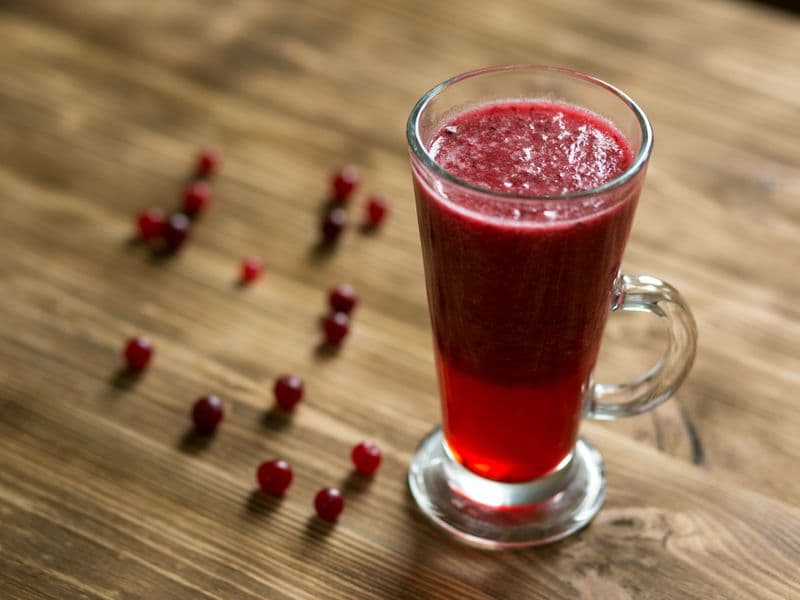 Cranberry juice, unsweetened
