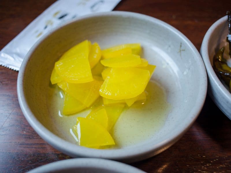 Daikon radish, raw