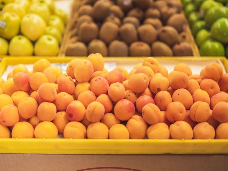 Apricots, dehydrated