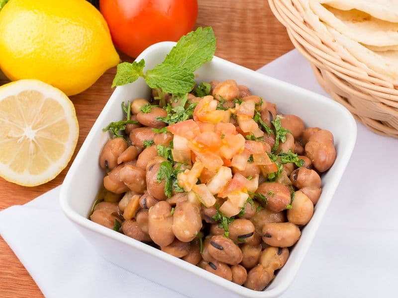 Fava beans, canned