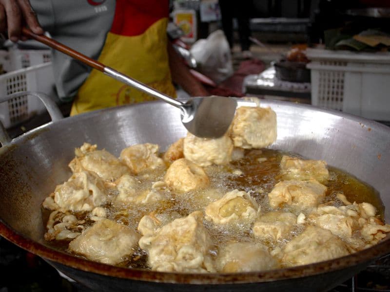 Fried tofu