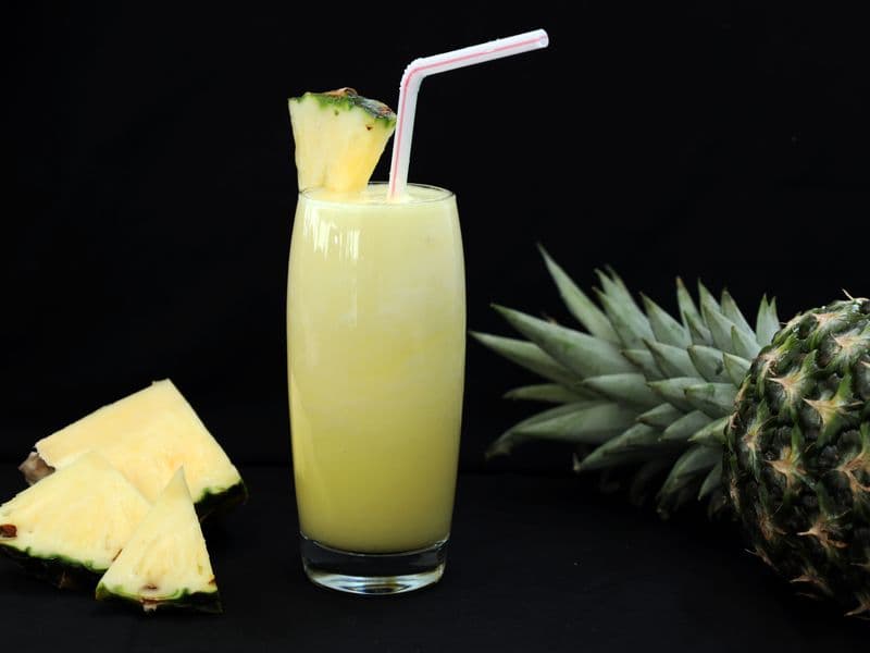 Pineapple juice from concentrate
