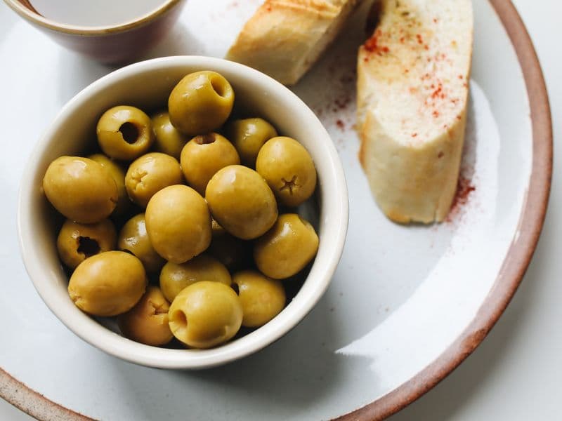 Green olives