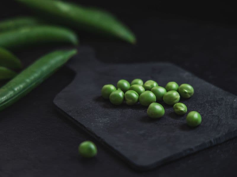 Green peas, cooked