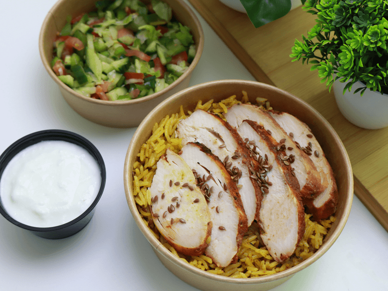 Grilled Chicken & Rice Bowl