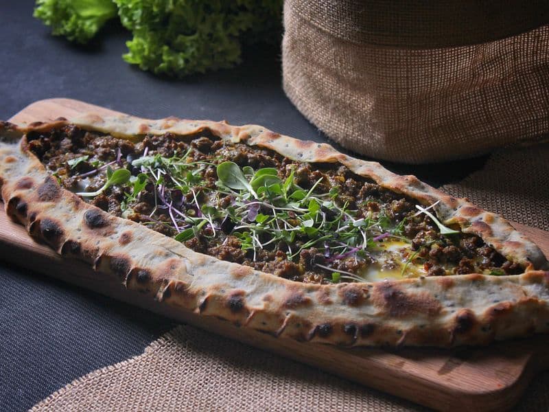 Ground lamb, raw