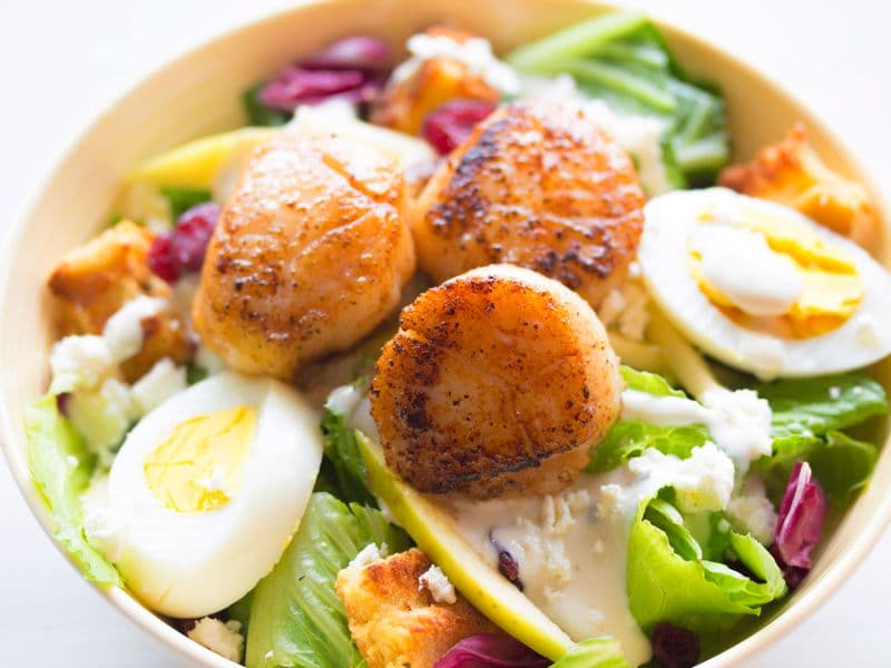 Imitation scallops