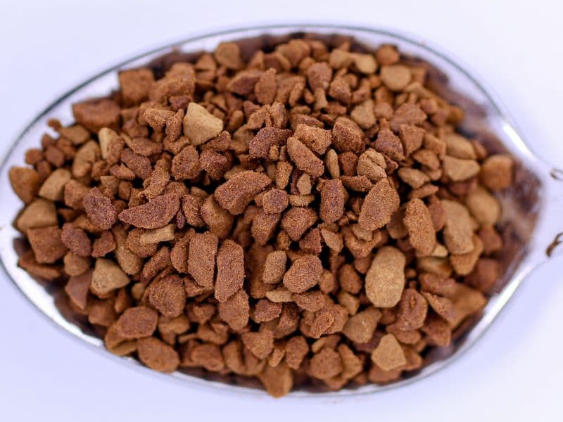 Instant coffee, prepared