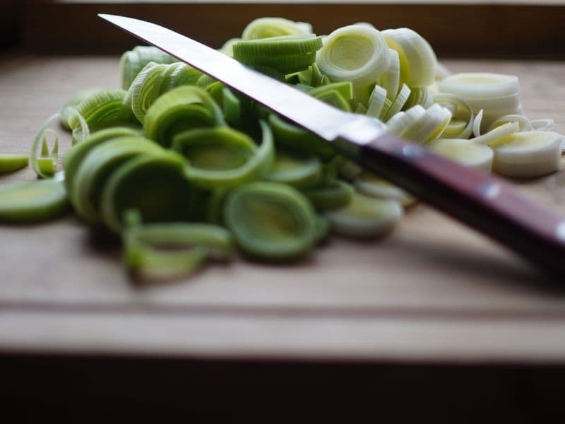Leek, cooked