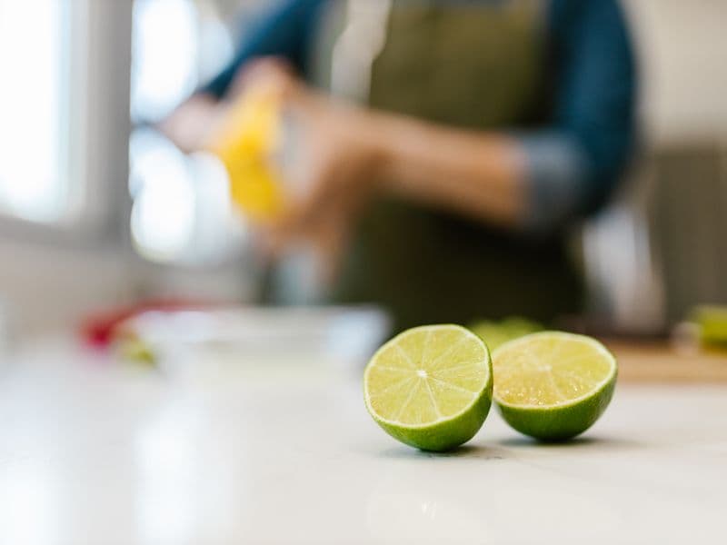 Lime, raw