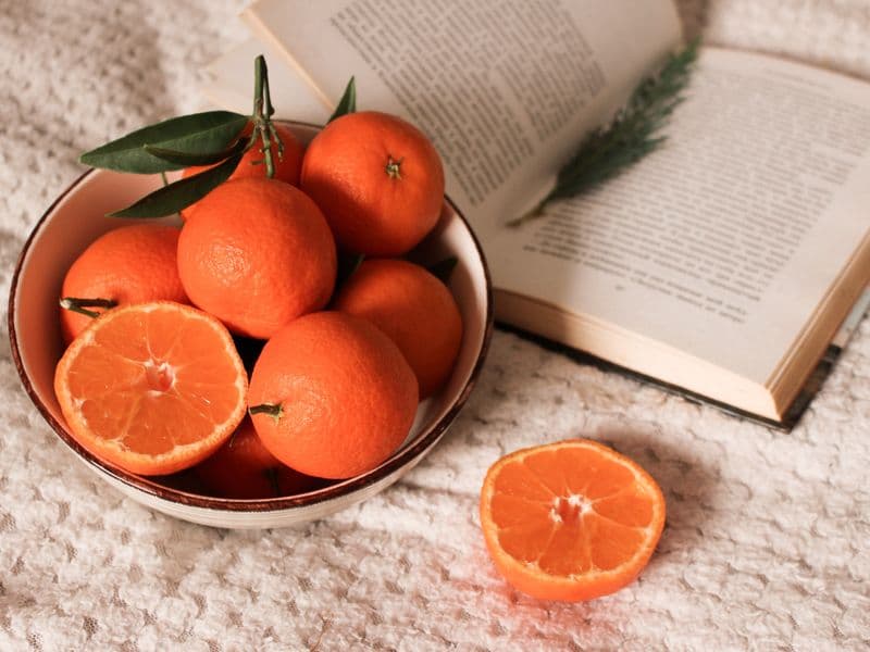 Mandarin oranges, canned in juice