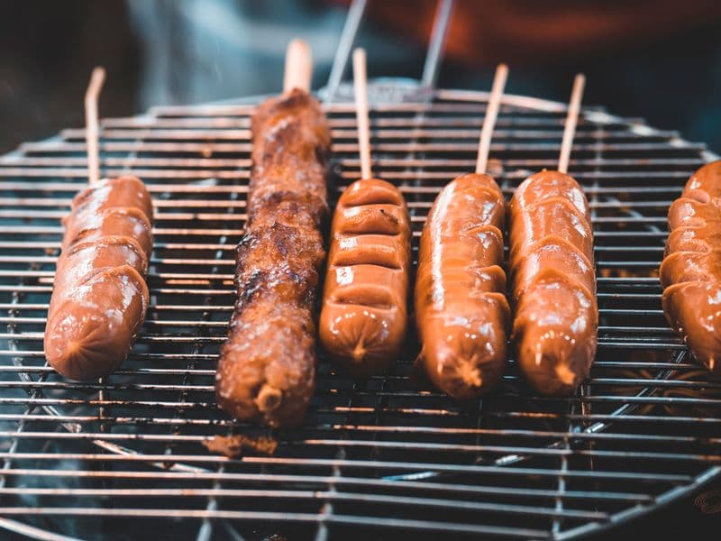 Meatless sausage
