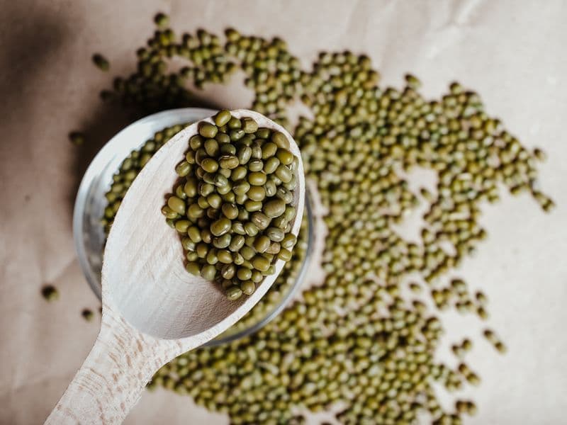 Mung beans, raw