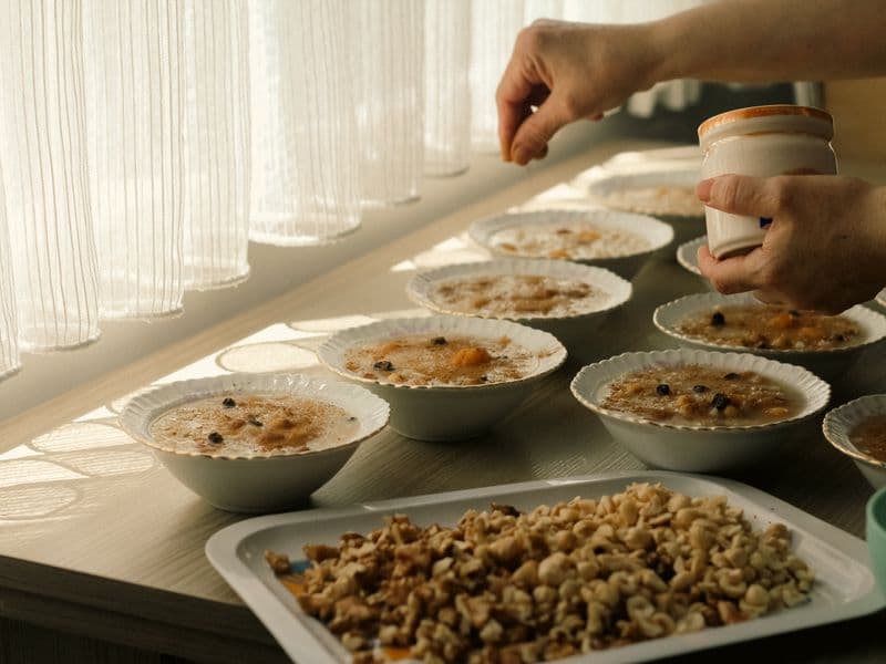 Oatmeal, cooked
