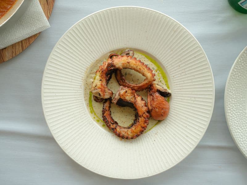 Octopus, cooked