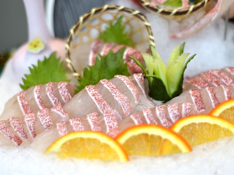 Orange roughy, cooked