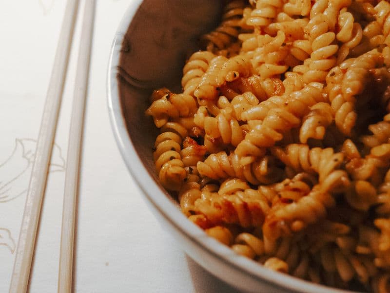 Pasta, cooked