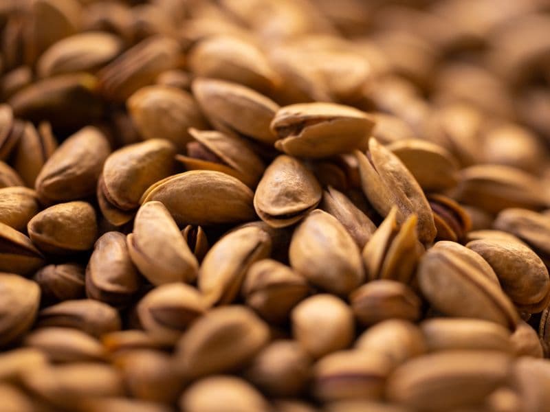 Pistachios, dry roasted