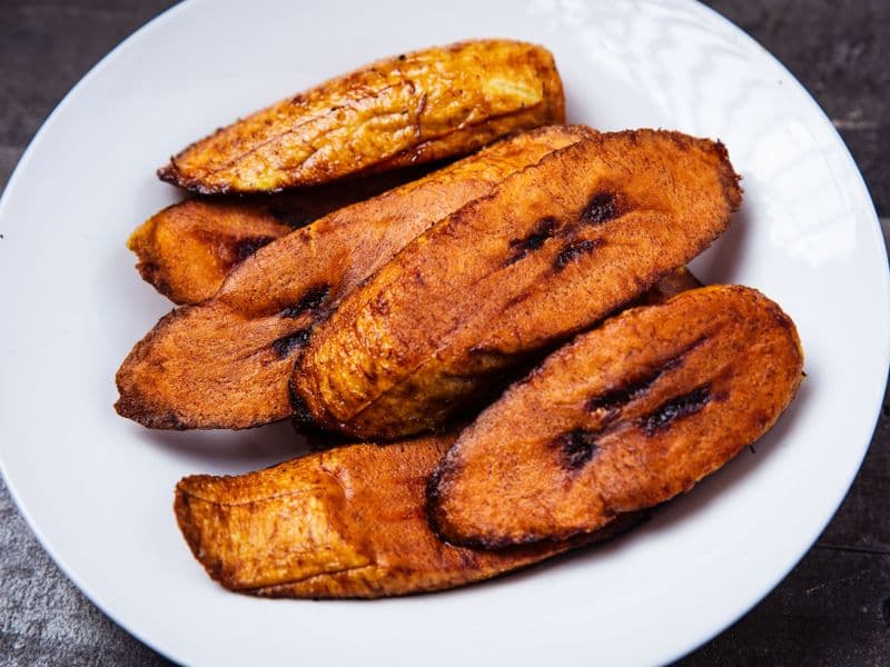 Plantain, cooked
