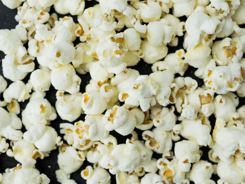 Popcorn, air-popped
