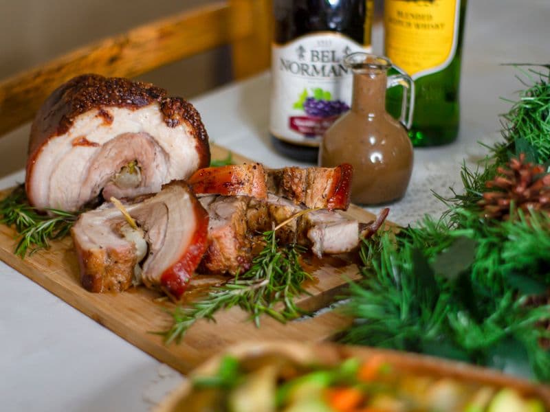 Pork tenderloin, cooked