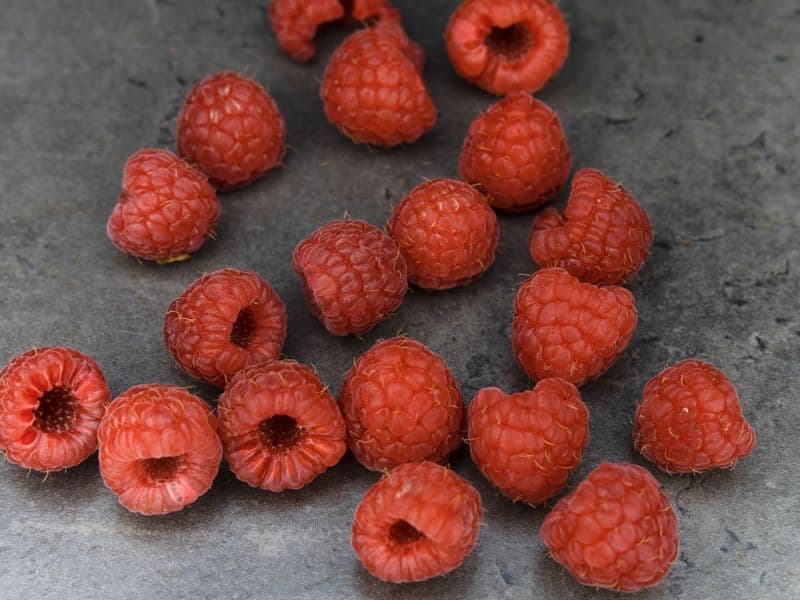 Raspberries, frozen