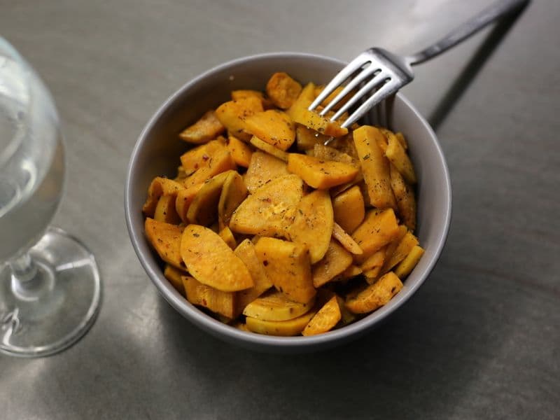 Rutabaga, cooked