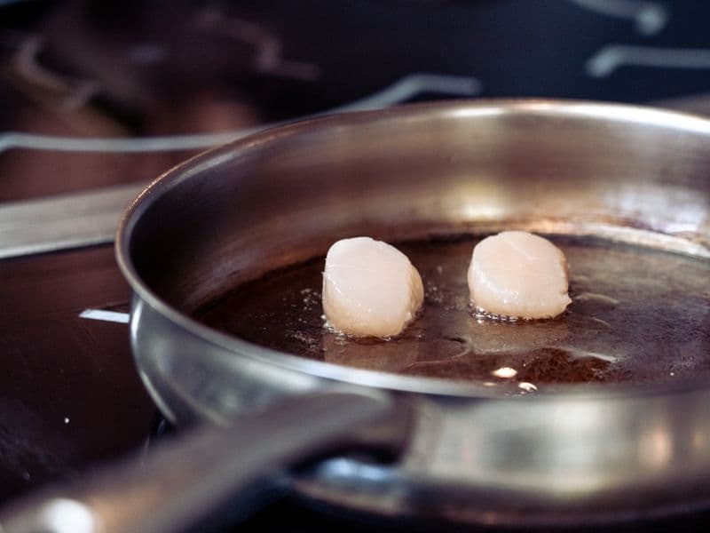 Scallops, cooked