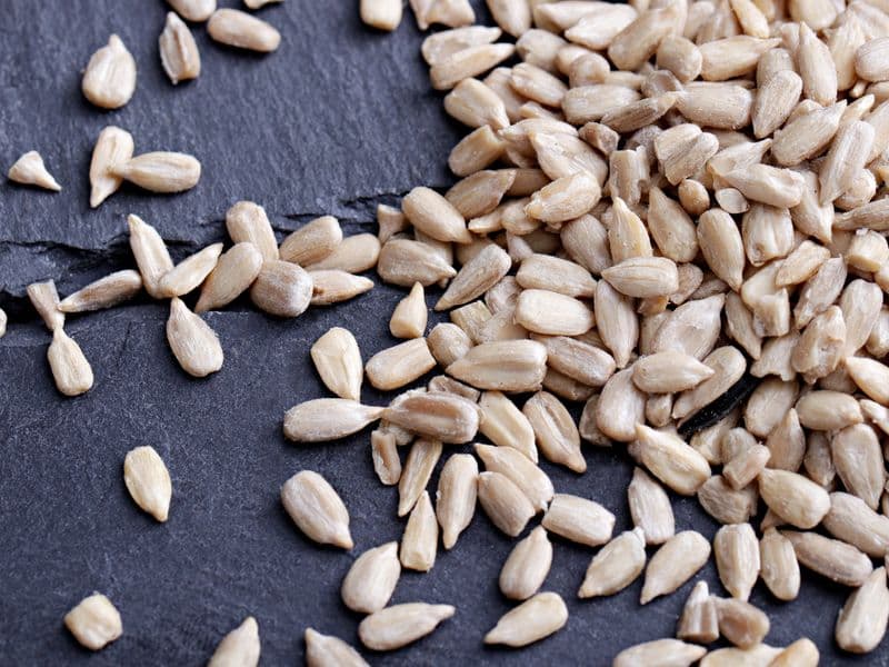 Sesame seed kernels, dried